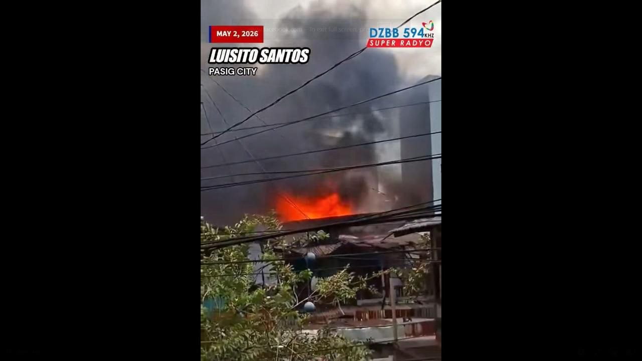 菲律宾帕西格市突发火灾 突发大火！帕西格住宅区被烧毁15栋房屋 至少5人受伤