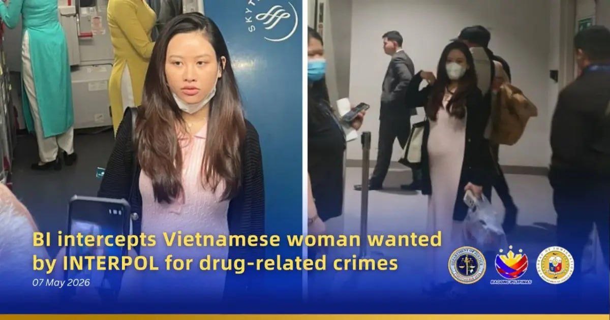 菲律宾新闻 菲律宾移民局拦截被国际刑警通缉越南女子 涉毒案件已被遣返