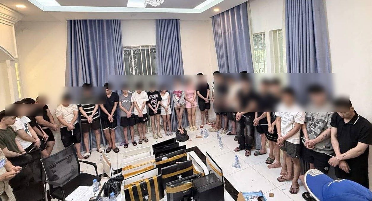柬埔寨新闻 🇰🇭金边今天逮捕42名狗推