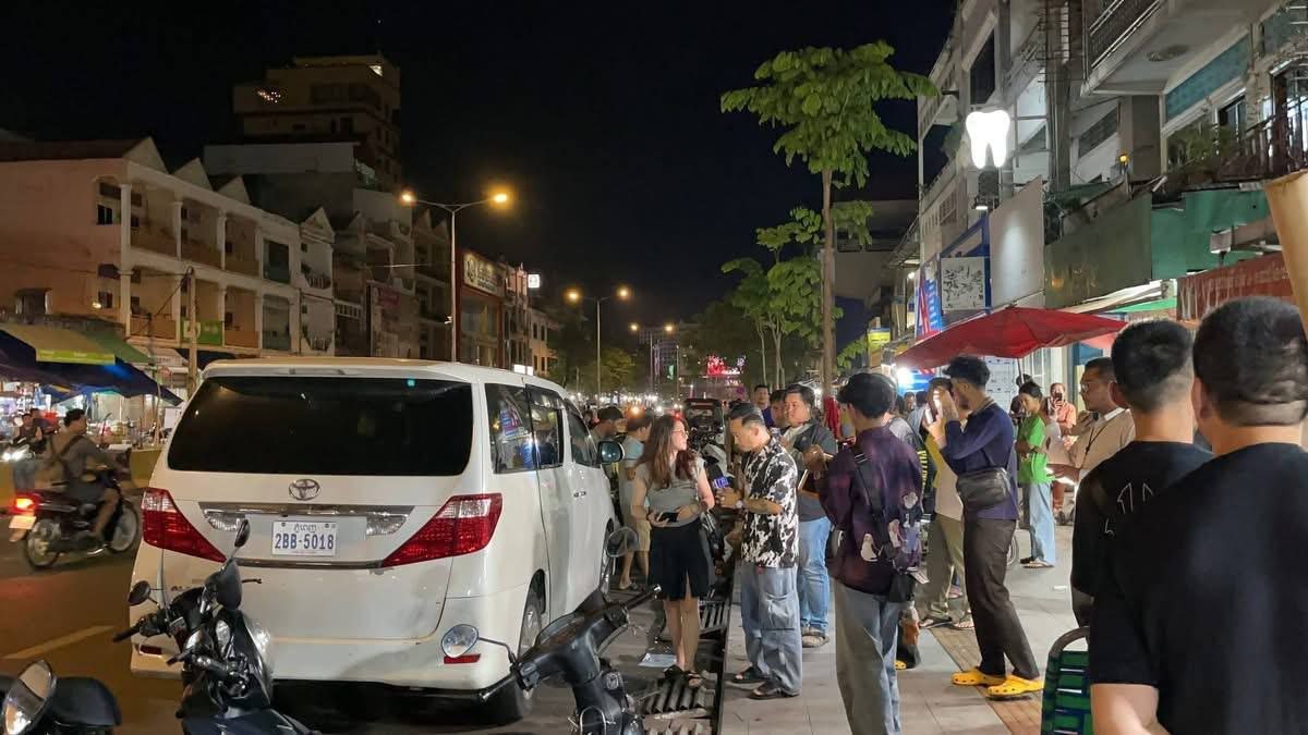 柬埔寨新闻 近日金边突发一起恶性街头盗抢案件